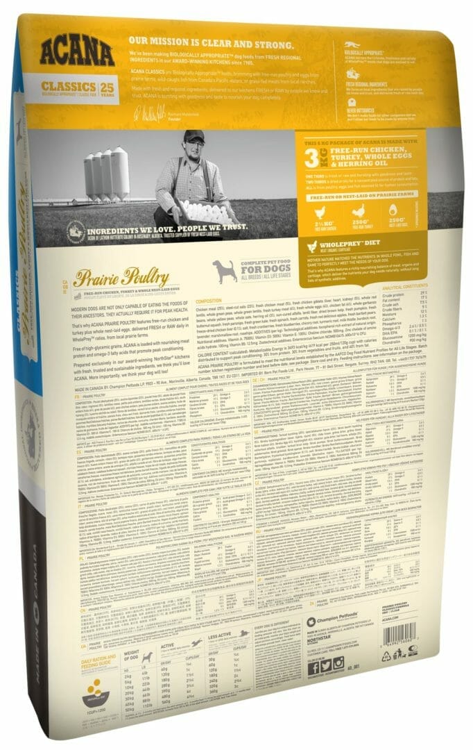 Acana – Classics – Prairie Poultry - Volaille
