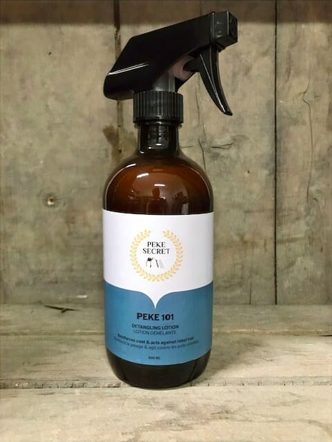 Peke Secret – Peke 101 Lotion démêlante – apporte éclat et brillance