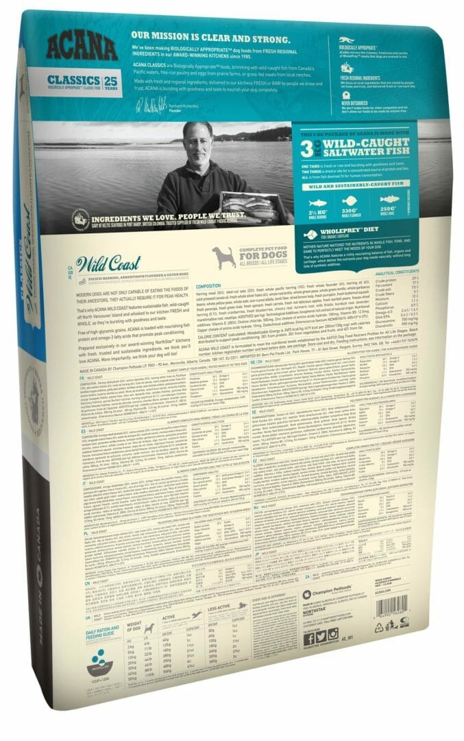 Acana – Classics – Wild Coast - Poisson