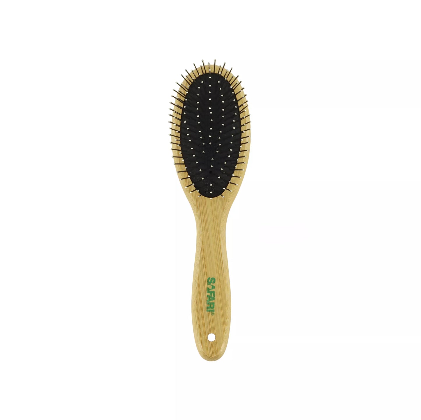 Safari – Brosse avec tiges métalliques et manche en bambou pour chien