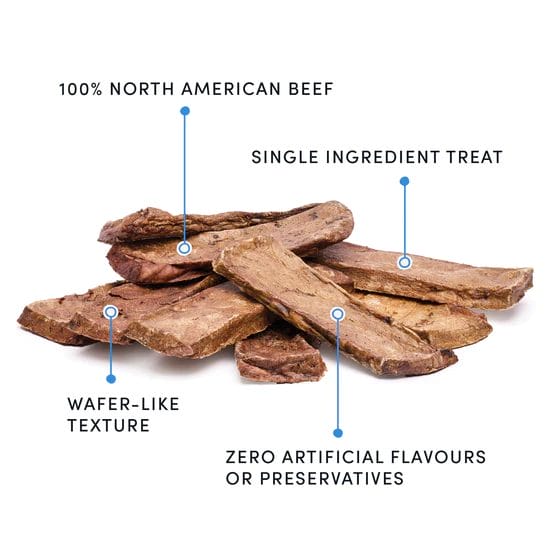 Crump's Naturals – Bâtonnets de poumon de bœuf