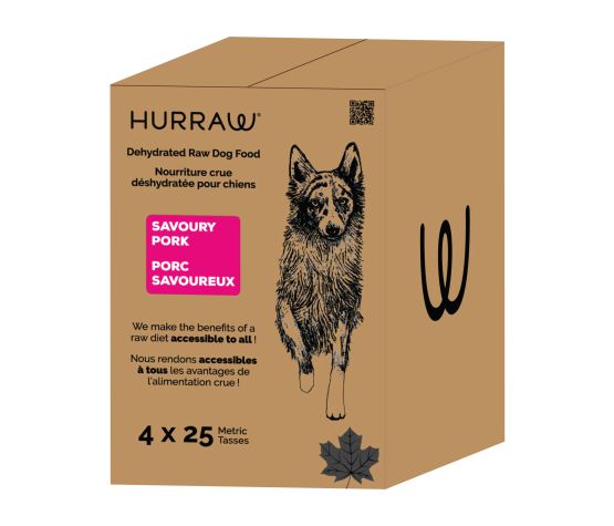 Hurraw – Nourriture crue déshydratée - Porc