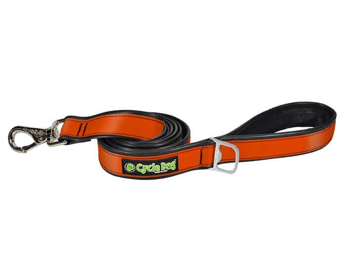 Cycle Dog – Laisse Réfléchissante orange max