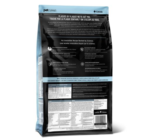 Petcurean – Go! Solutions - Chat - Santé dentaire et immunitaire - Poulet et saumon avec grains