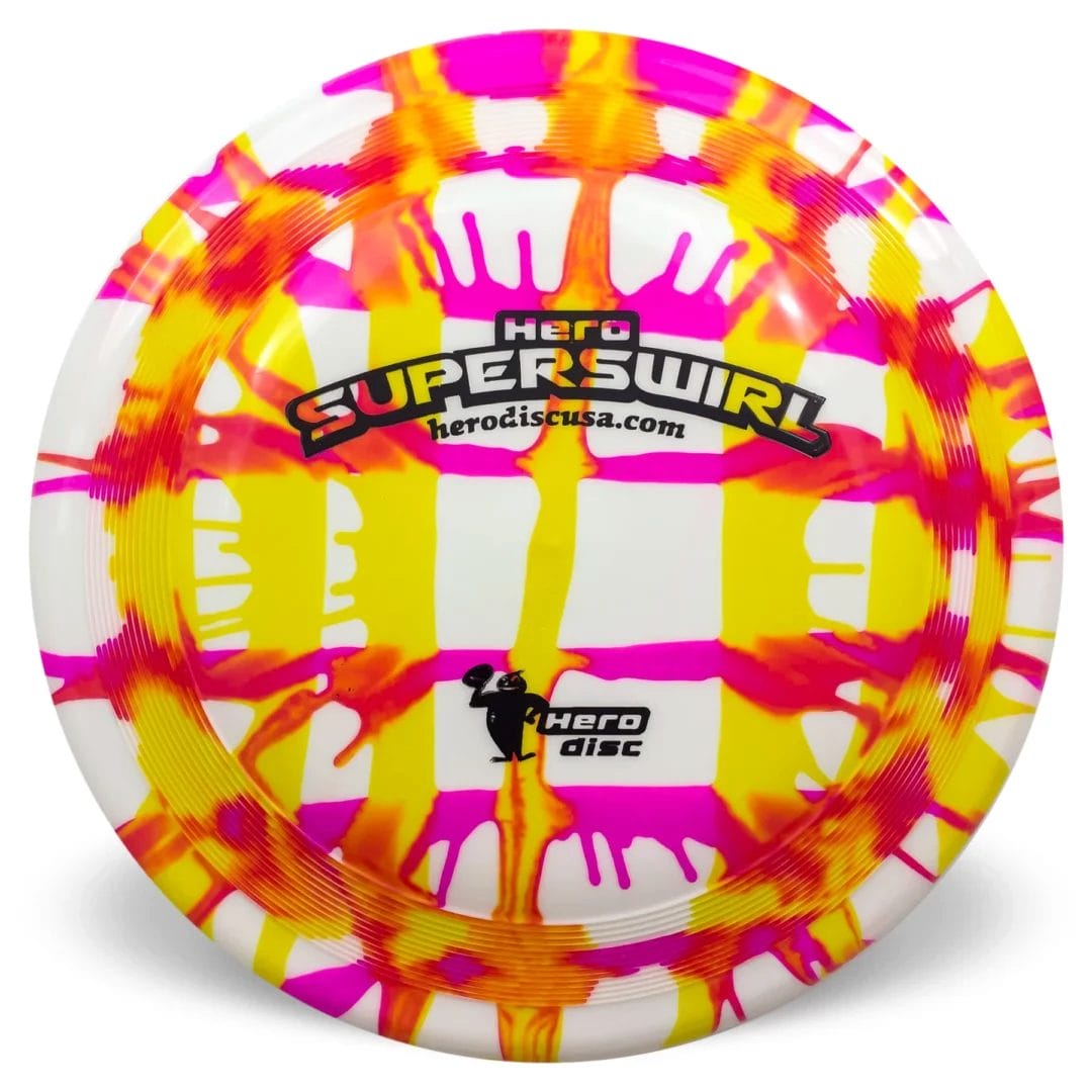 Hero Disc USA – Frisbee Superswirl 235 - Top Dye