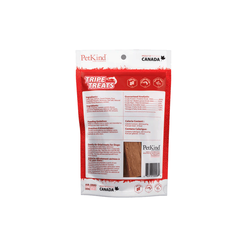 Petkind – Gâteries tripes vertes – Saumon