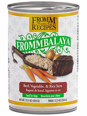 Fromm – Ragoût boeuf, légumes et riz – 354g