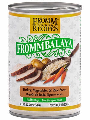 Fromm – Ragoût dinde, légumes et riz – 354g