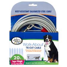 Four Paws – Câble d'attache - Poids lourd