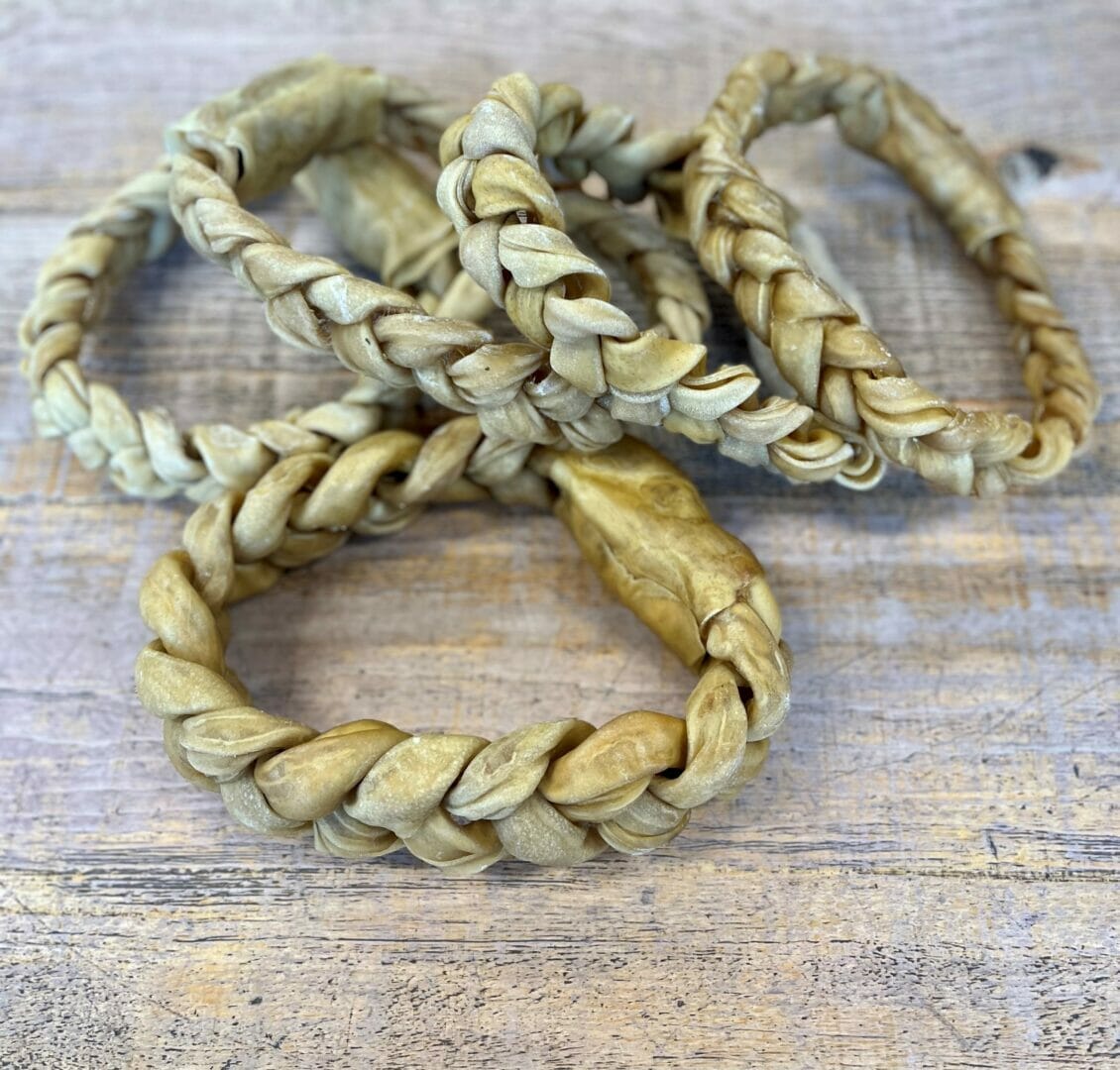 Nature's Own Dog Chew – Couronne tressée buffle d'eau