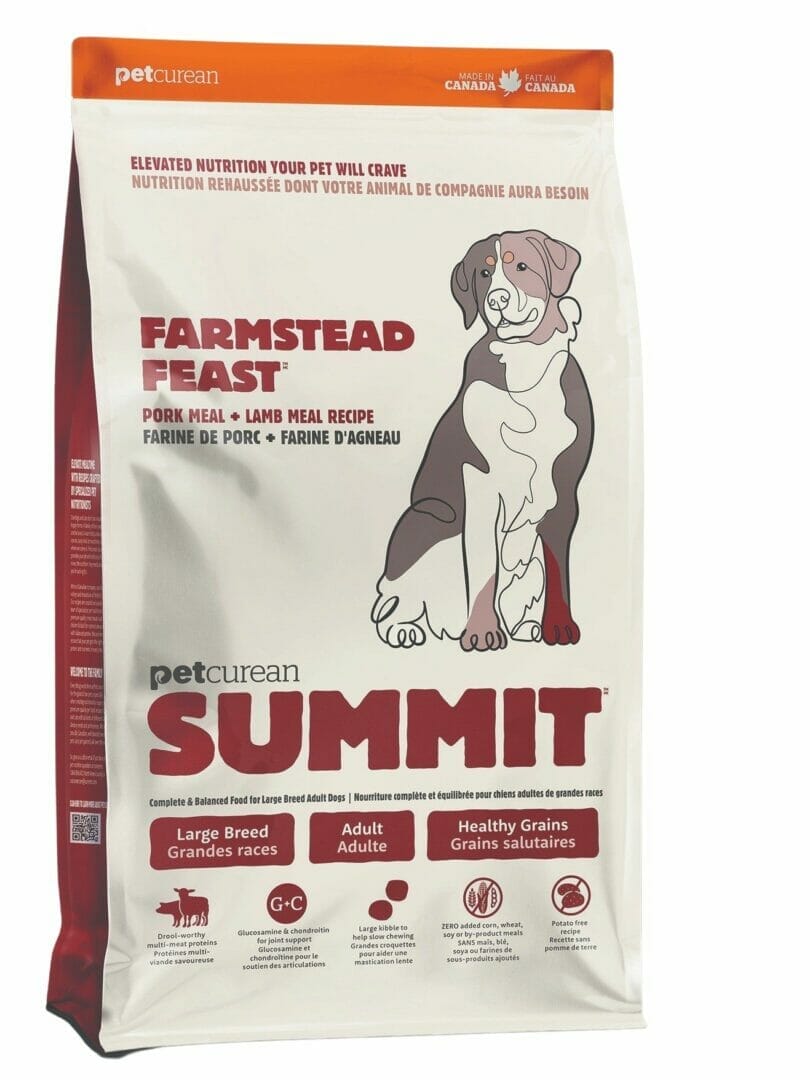 Petcurean – Summit - Farmstead Feast Grande Race – Porc et Agneau