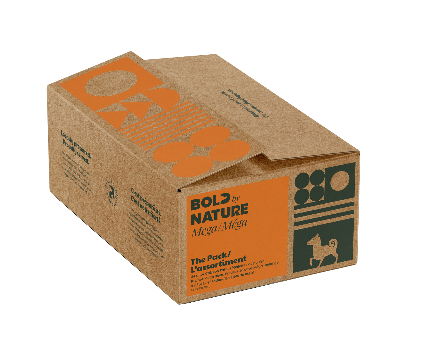 Bold by Nature – Méga l'assortiment - Boite de 24lb