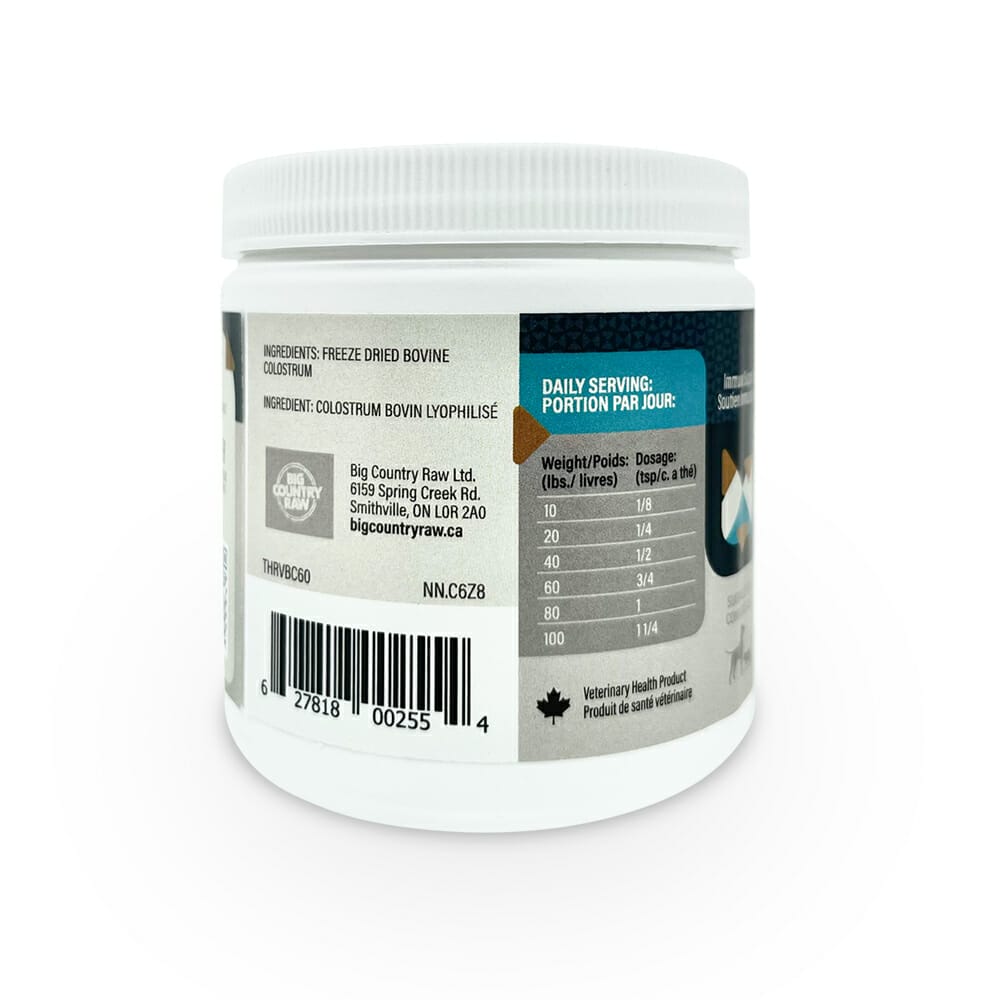 Thrive – Poudre de colostrum bovin
