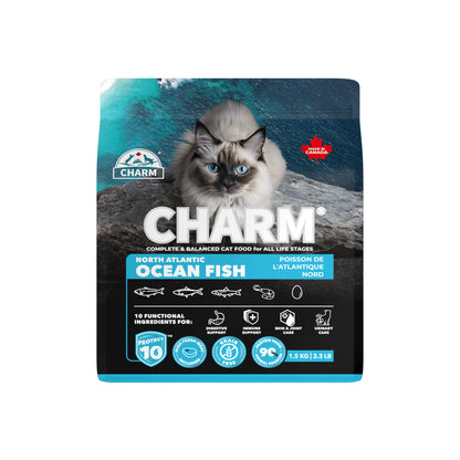 Charm – Recette de poisson de l'Atlantique Nord sans grains - Chat