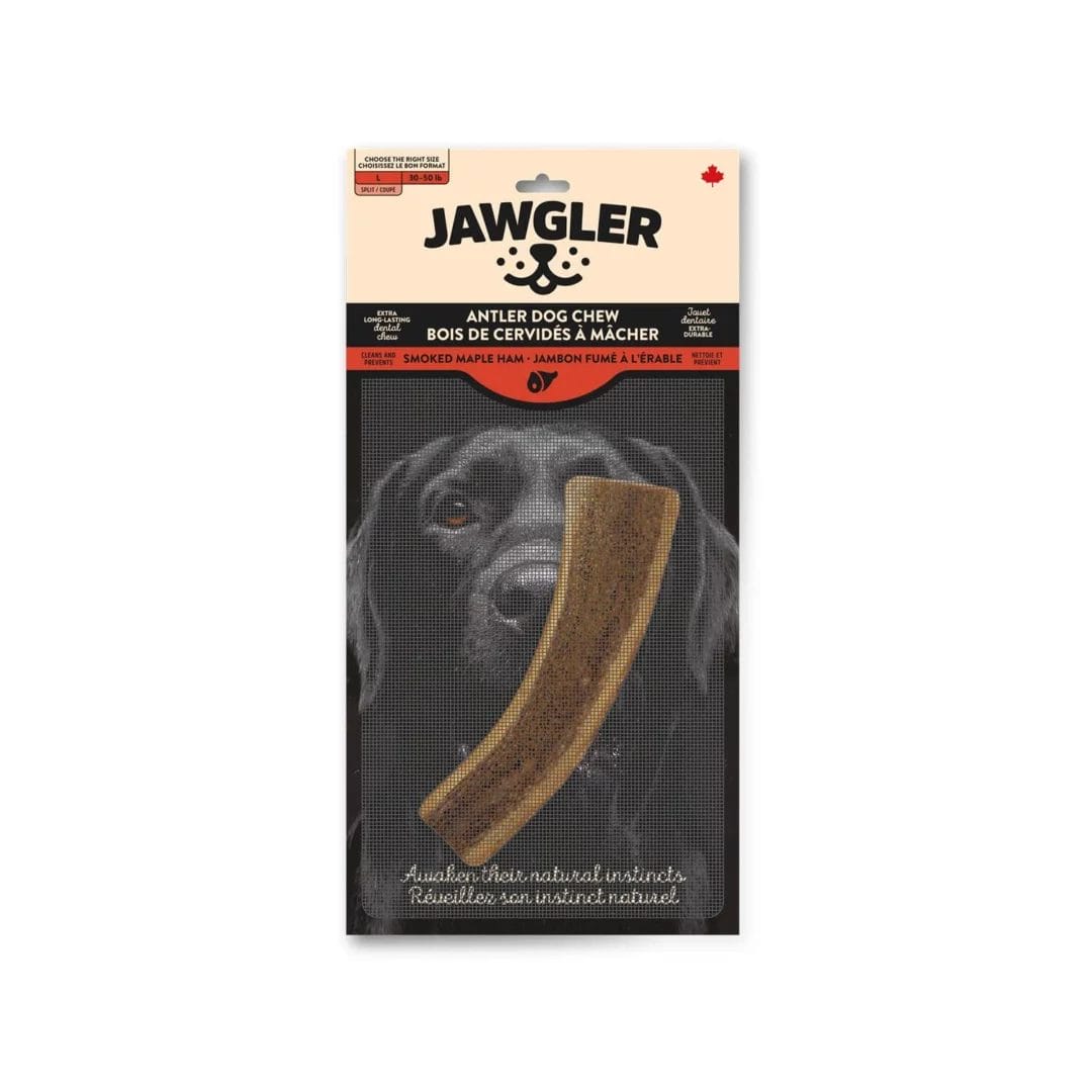 Jawgler – Bois de cervidés coupé – Jambon fumé à l'érable