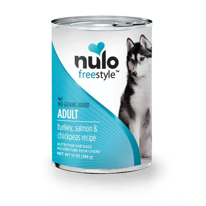 Nulo – Conserve chien freestyle - Dinde, saumon et pois chiches