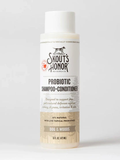 Skout's Honor – Shampoing et revitalisant avec probiotiques - 473ml