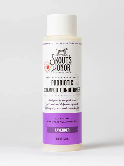 Skout's Honor – Shampoing et revitalisant avec probiotiques - 473ml