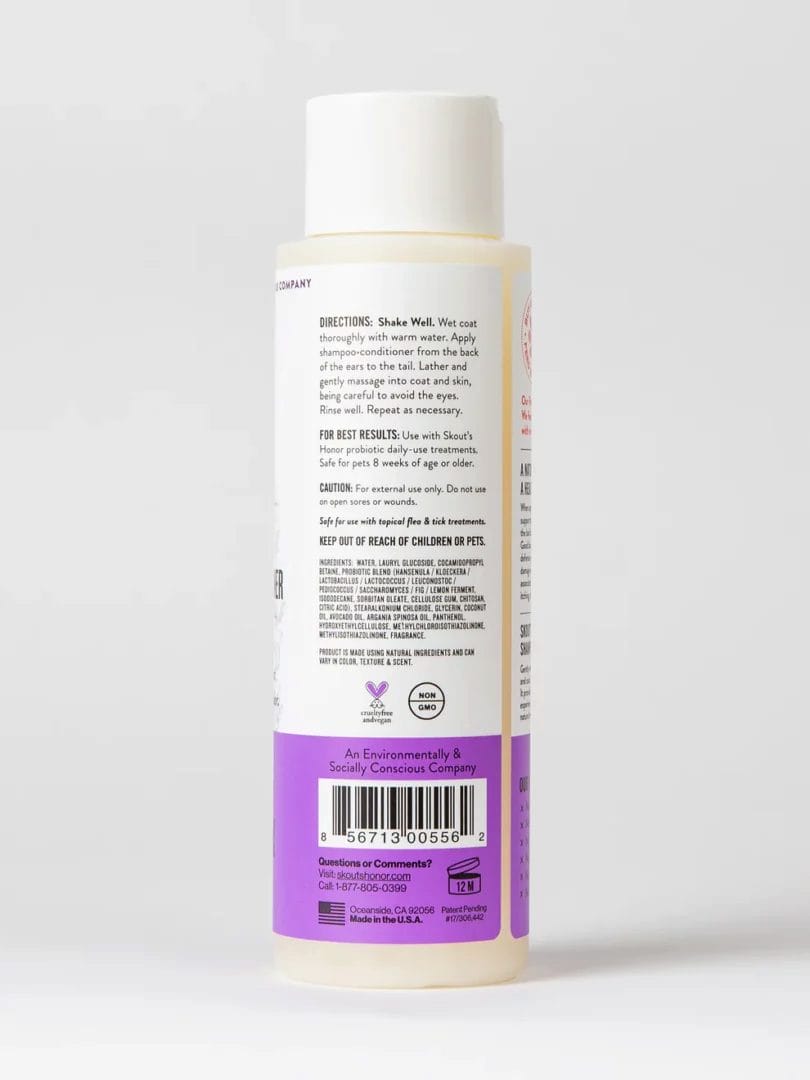 Skout's Honor – Shampoing et revitalisant avec probiotiques - 473ml