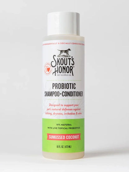 Skout's Honor – Shampoing et revitalisant avec probiotiques - 473ml