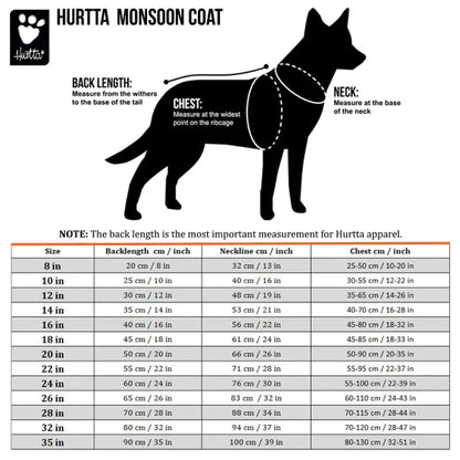 Hurtta – Manteau monsoon (Ancien modèle)