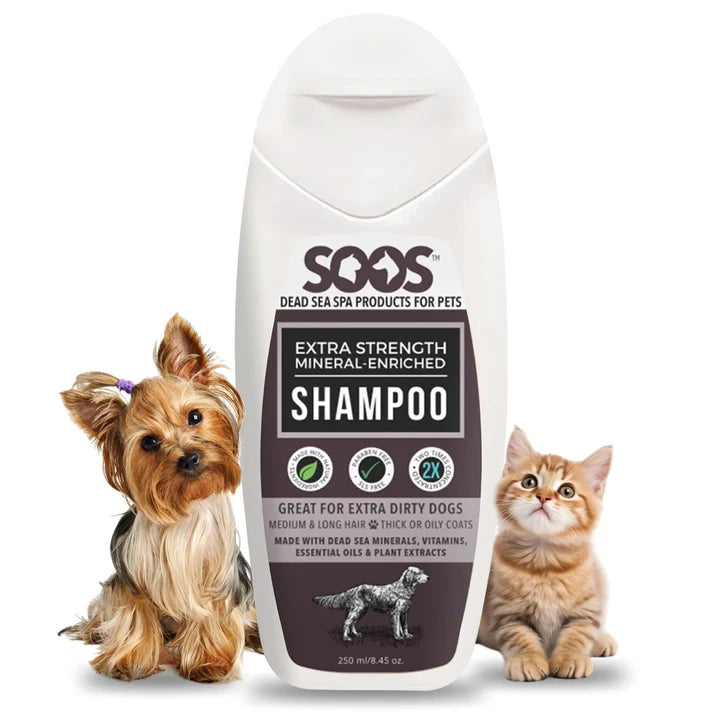 SOOS – Shampooing extra fort enrichi en minéraux