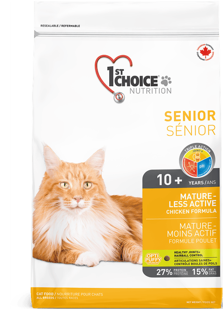 1st Choice – Senior - Moins actif – Poulet