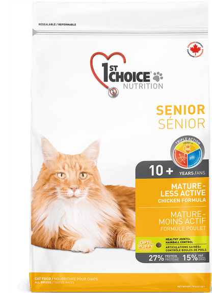 1st Choice – Senior - Moins actif – Poulet