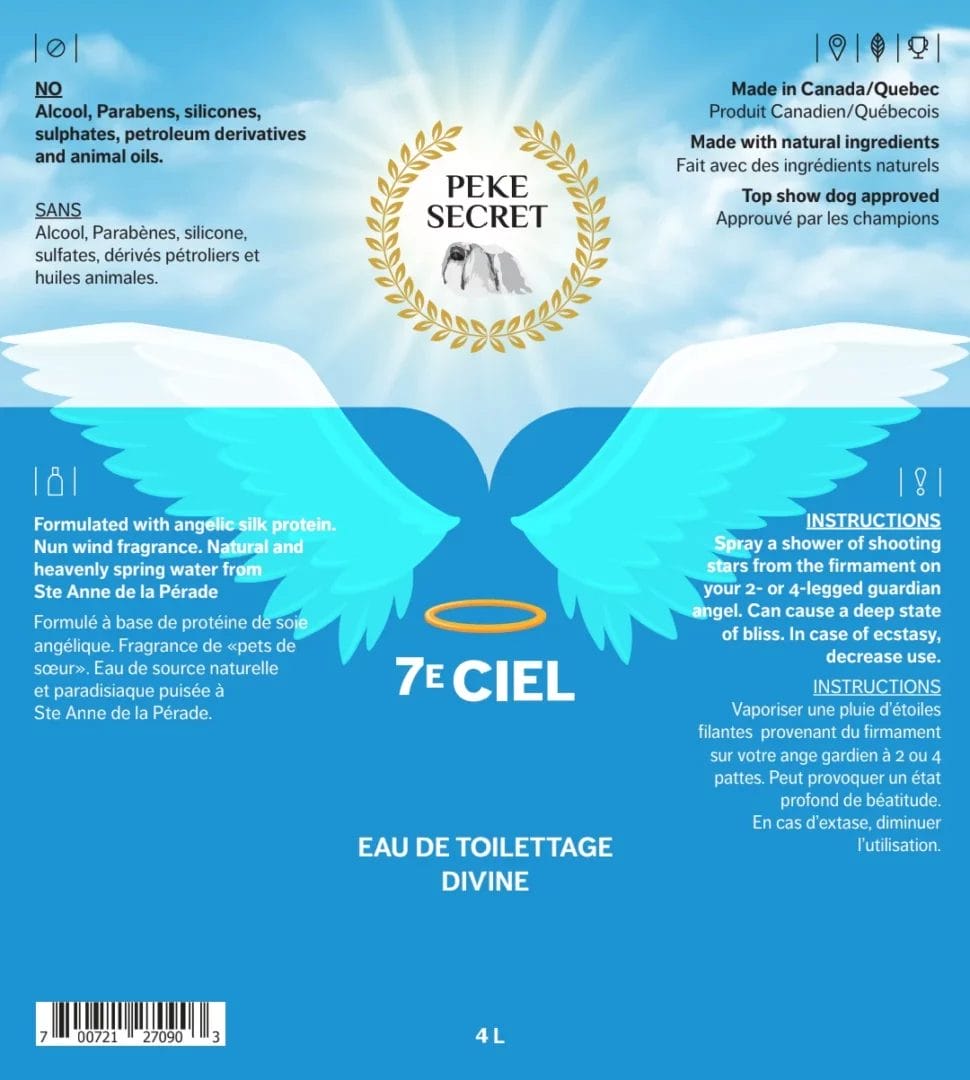 Peke Secret – 7e Ciel Eau de toilettage