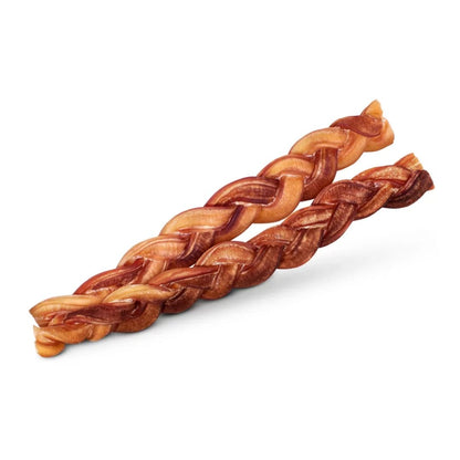 Natural Farm – Bully stick tressé 12''