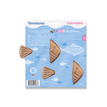 Benebone  – Os à gruger en Nylon Chiot – Ensemble saumon