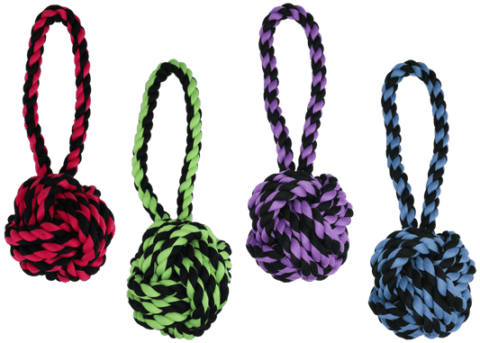 Multipet – Nuts for knots - Balle avec tug