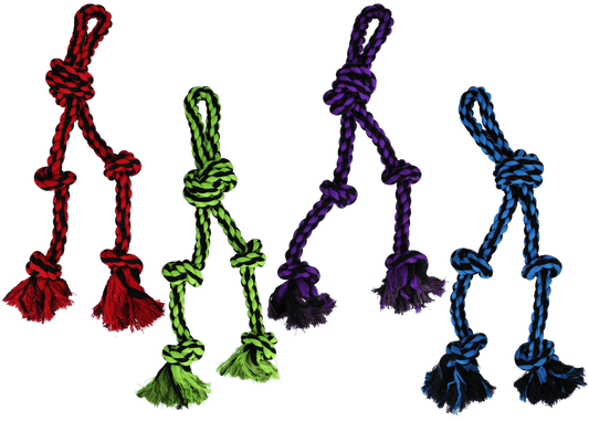 Multipet – Nuts for knots - Corde de traction avec 2 cordes