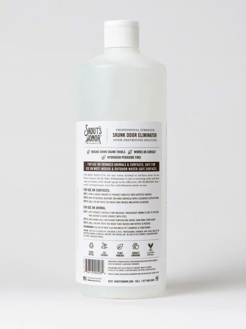 Skout's Honor – Éliminateur d'odeurs de moufette - 946ml