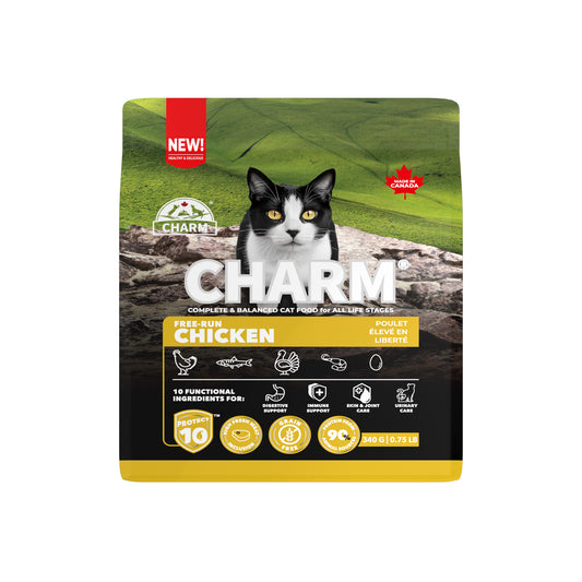 Charm – Recette de poulet sans grains - Chat