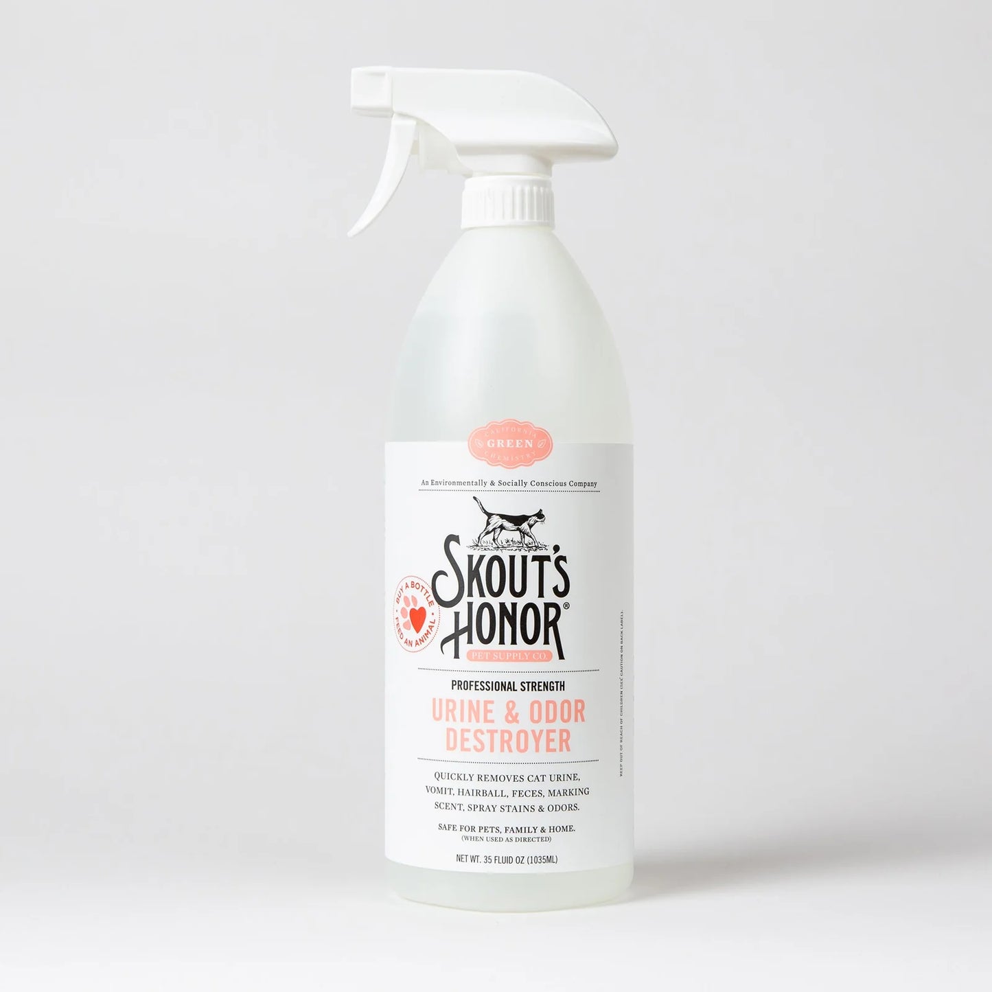 Skout's Honor – Formule pour chat - Destructeur d'urine et d'odeurs - 1035ml