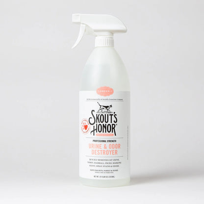 Skout's Honor – Formule pour chat - Destructeur d'urine et d'odeurs - 1035ml