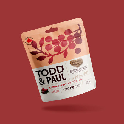 Todd & Paul – Biscuits – Canneberges