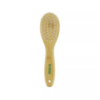Safari – Brosse en soie avec manche en bambou pour chat