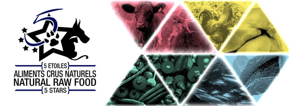 5 Étoiles – Formule canard et saumon – 10lb