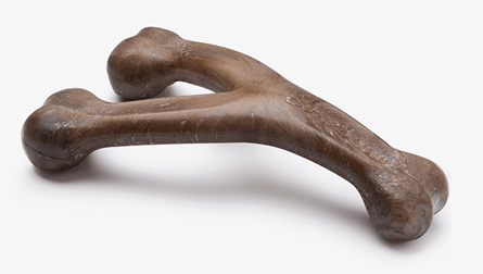Benebone – Os à gruger en Nylon Whishbone – Beurre d'arachide