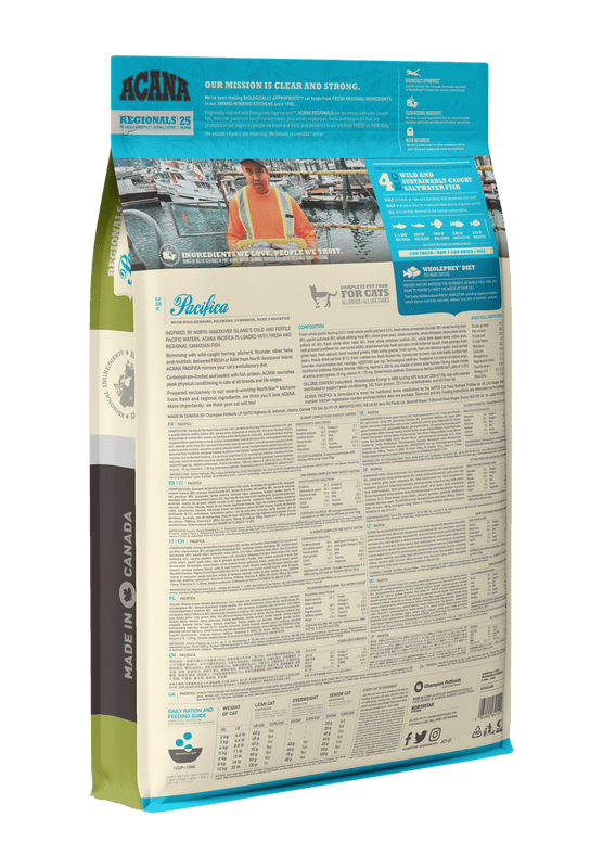 Acana – Regionals – Sans Grains - Pacifica - Chat
