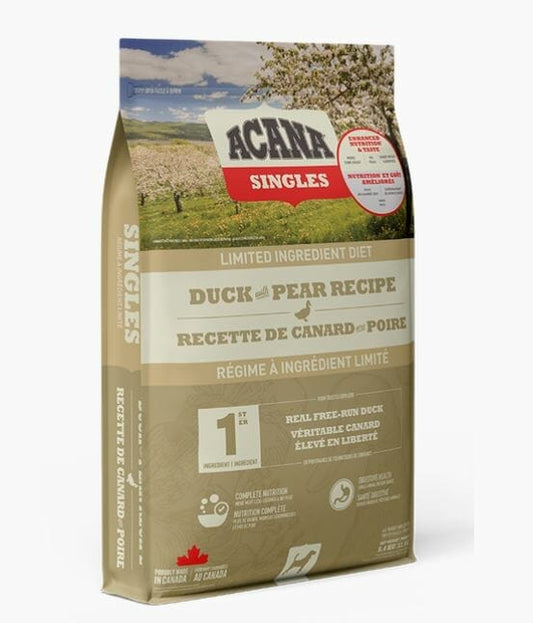 Acana – Singles à Ingrédients Limités – Sans Grains - Canard et Poire