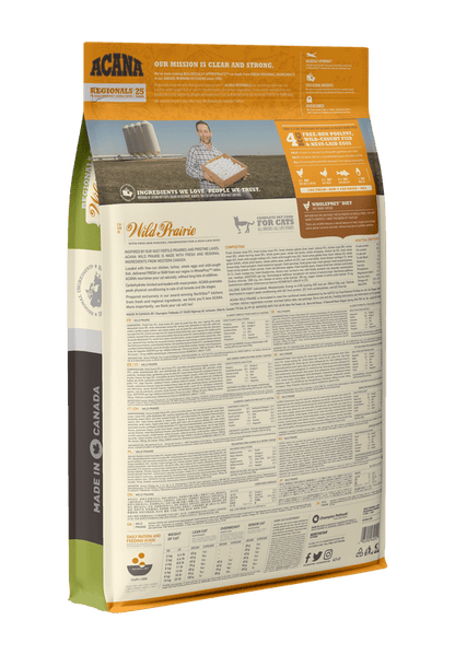 Acana – Regionals – Sans Grains - Wild Prairie - Chat