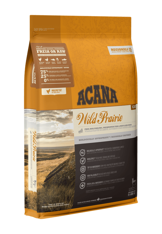 Acana – Regionals – Sans Grains - Wild Prairie - Chat