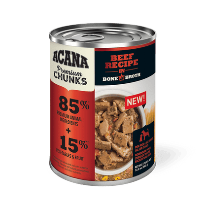 Acana – Morceaux de boeuf dans un bouillon d'os - 363g