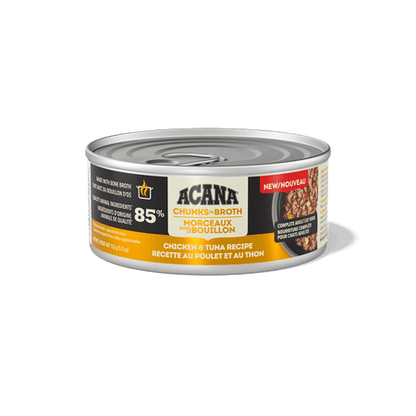 Acana – Morceaux de poulet et thon avec bouillon d'os  - 155g