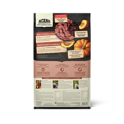 Acana – Singles à Ingrédients Limités – Sans Grains - Boeuf et Citrouille
