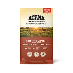 Acana – Singles à Ingrédients Limités – Sans Grains - Boeuf et Citrouille