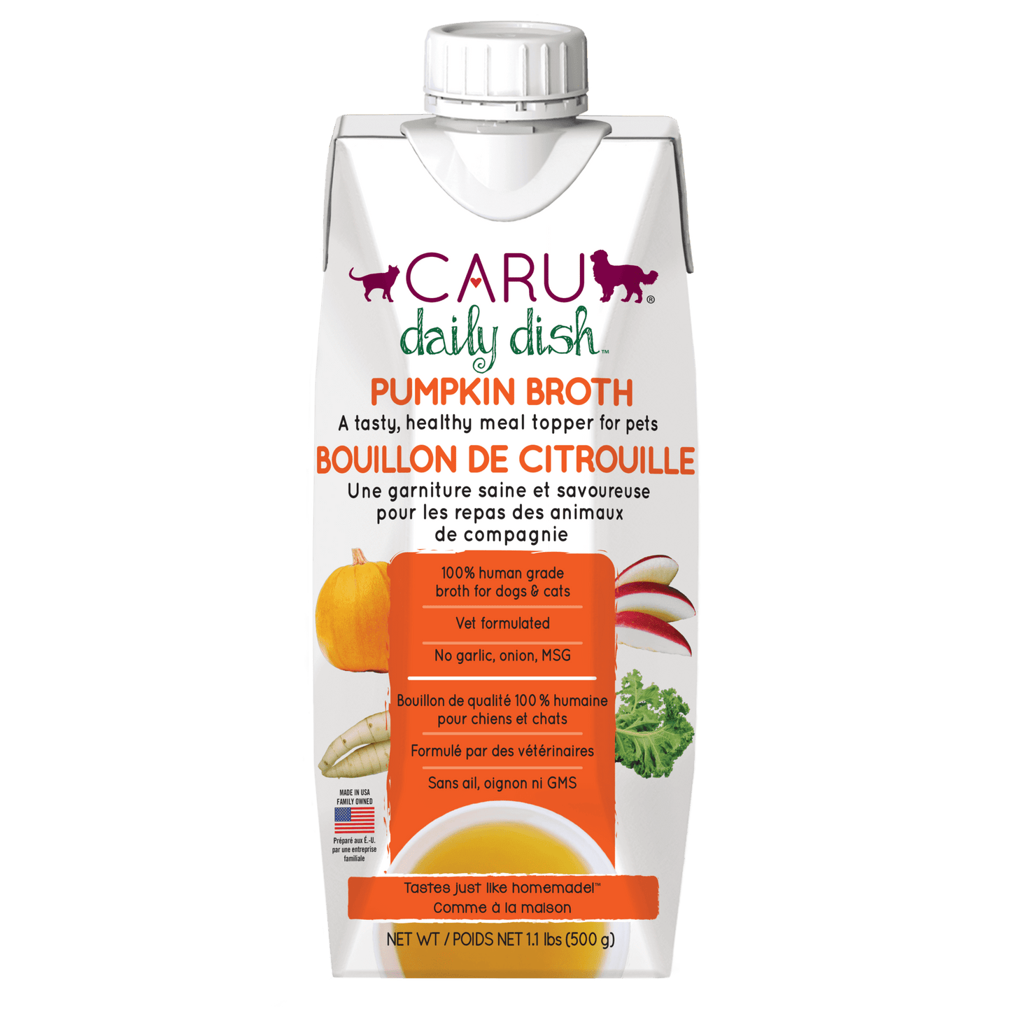 Caru – Daily dish - Bouillon de citrouille - 500g